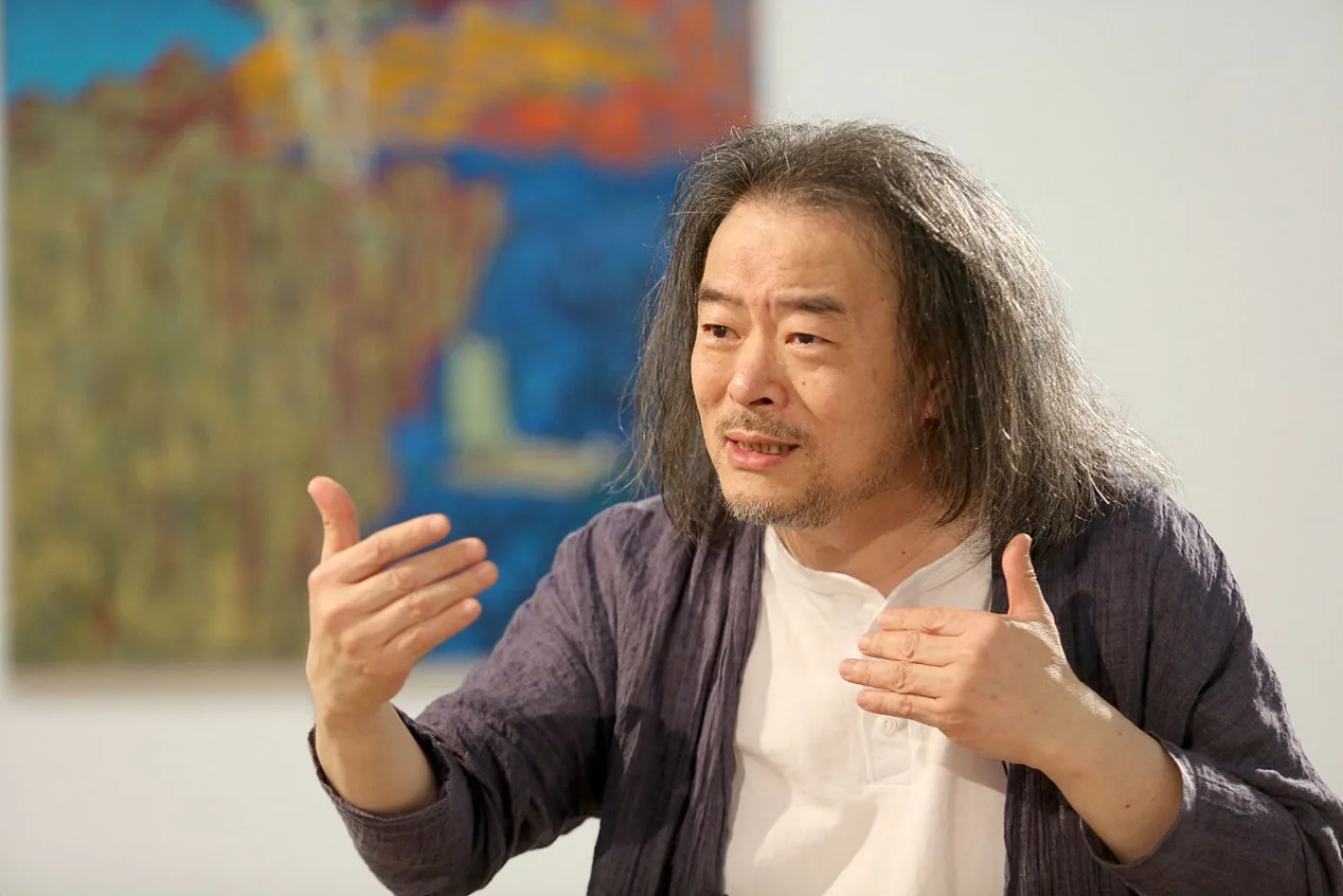 音乐家、作曲家何训田肖像